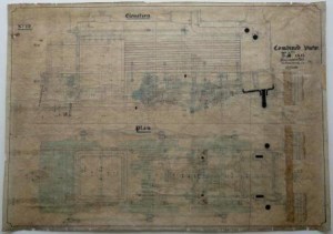 Engineers' Drawing; After Conservation 