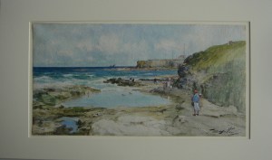 Float mounted in conservation-grade mount.